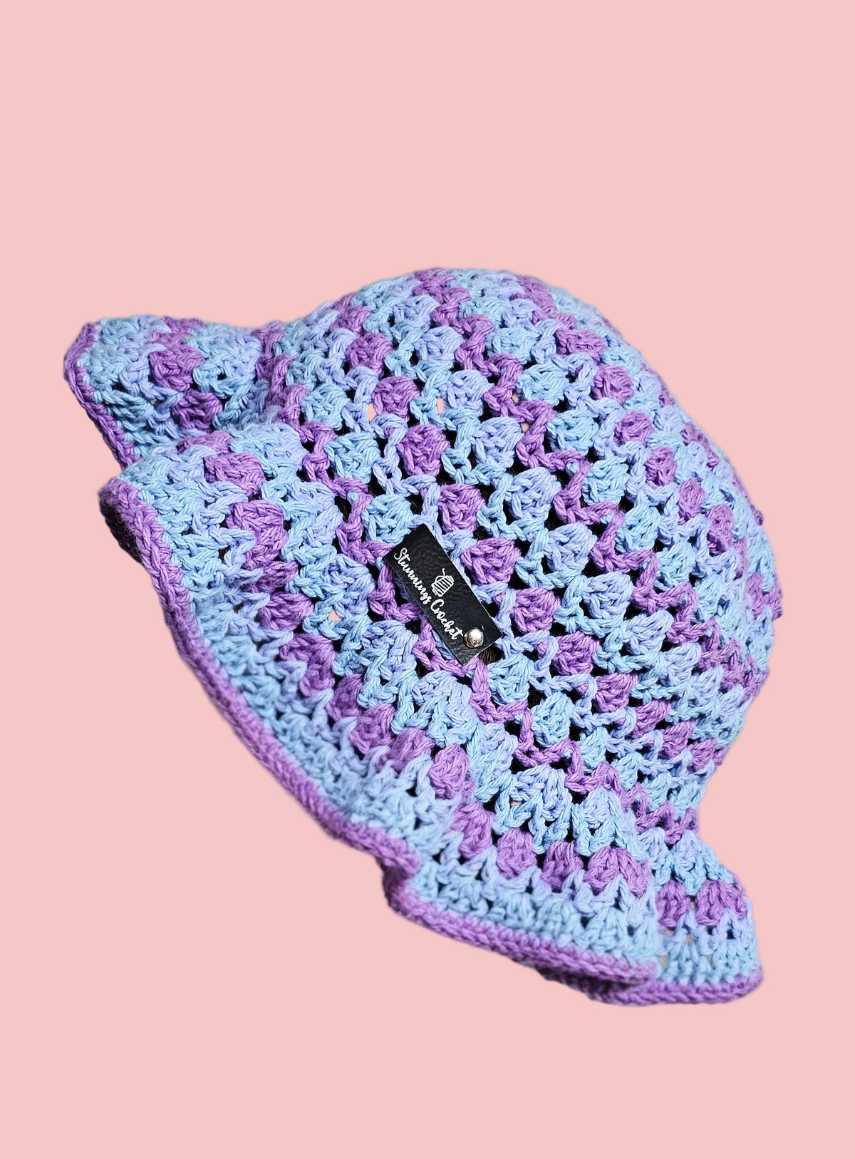 Sun Hat (purples)