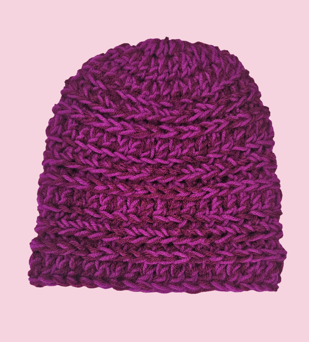 Purple Beanie