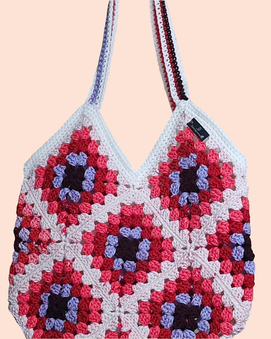 Large Pink tote bag