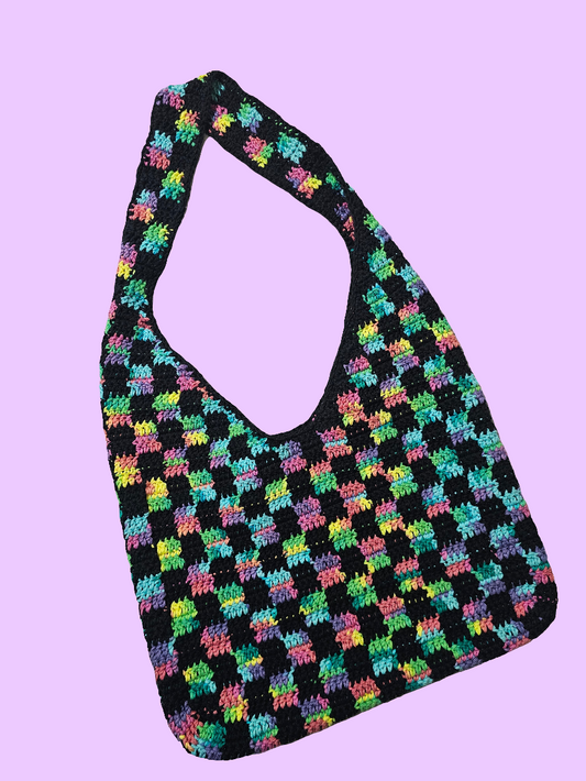 Checkered Tote