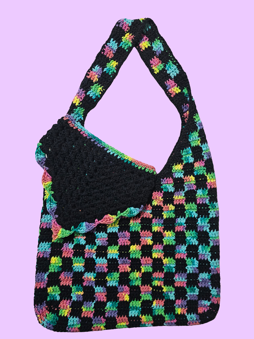 Checkered Tote