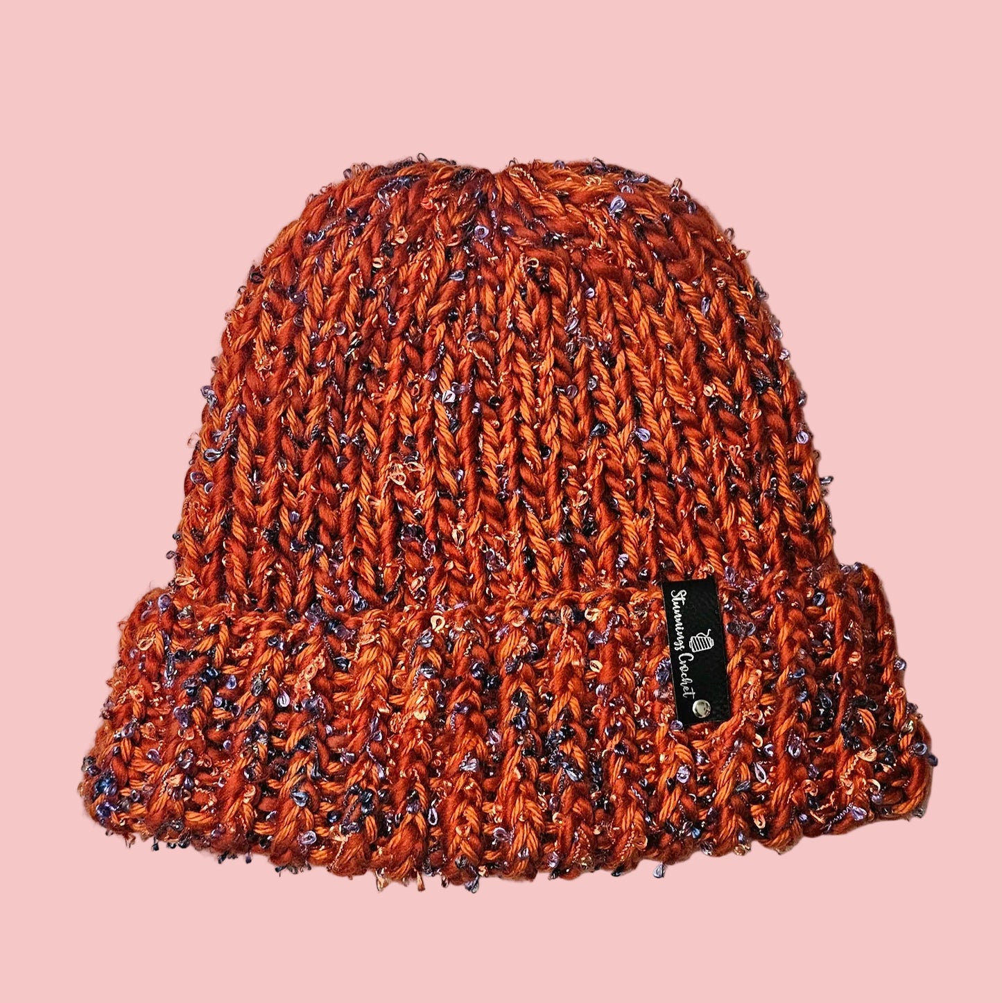 Knit Beanie (orange)