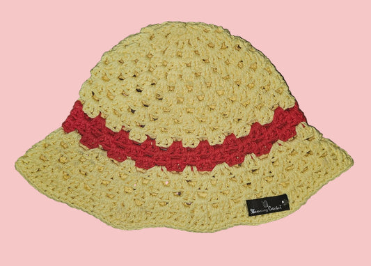 Anime Inspired Hat (Straw Hat)