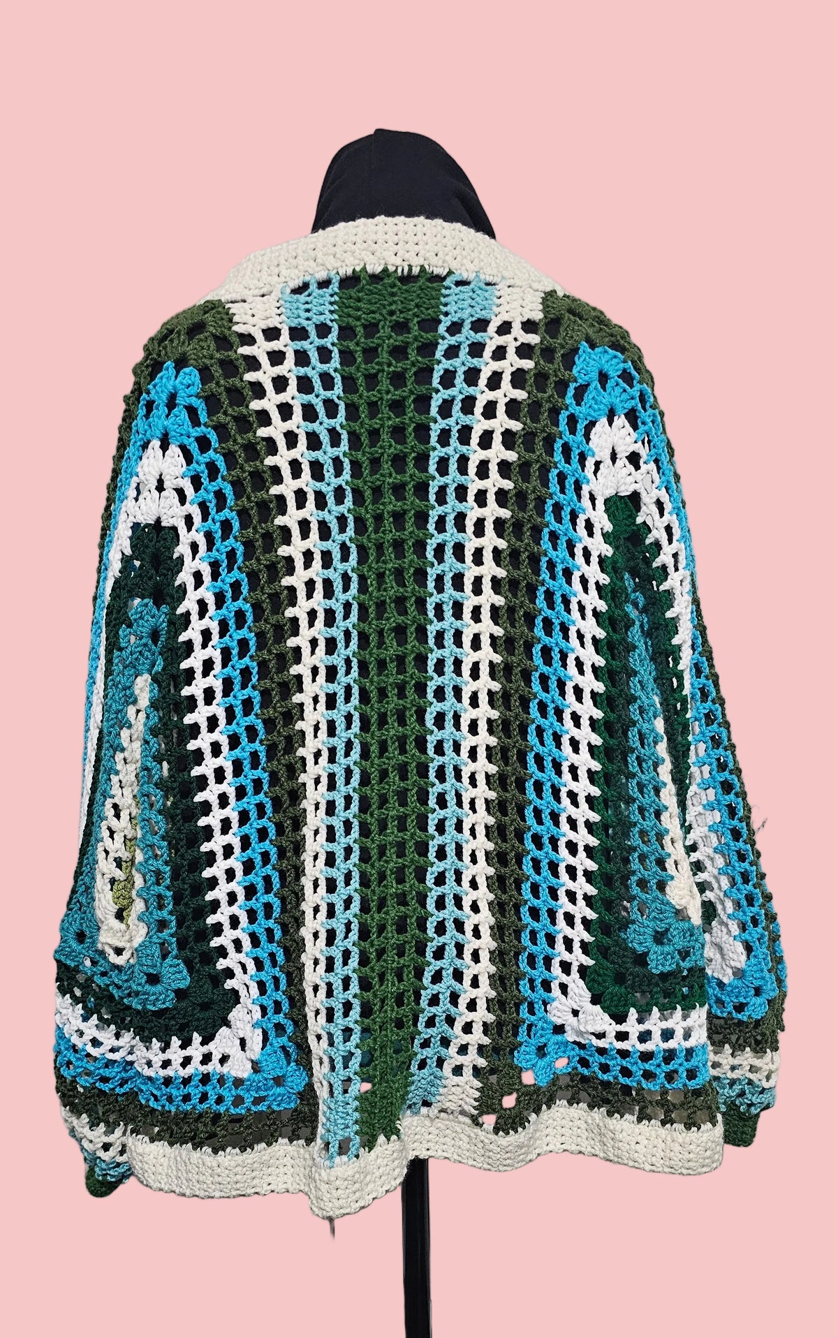 Mesh Cardigan (3xL)