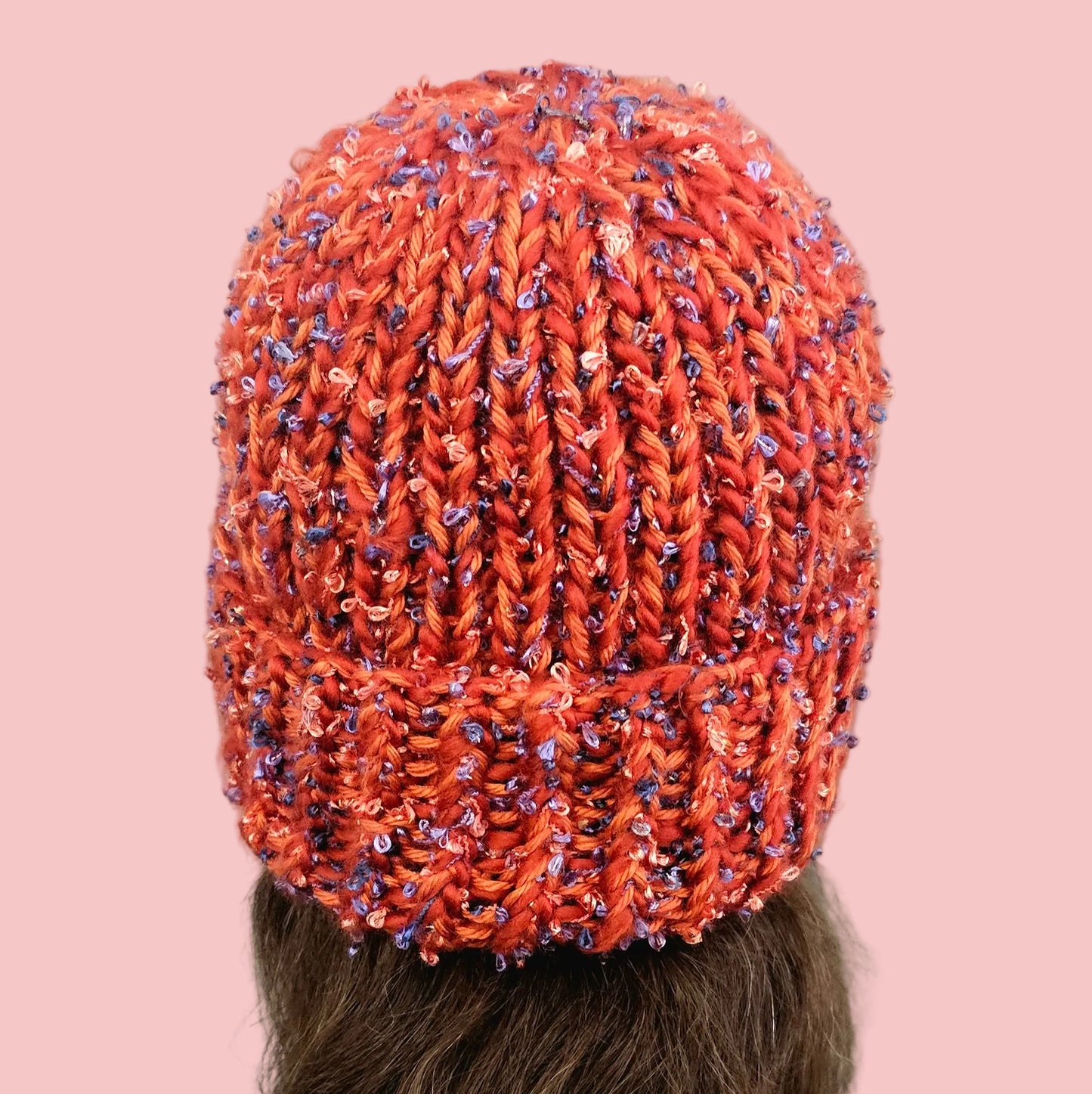 Knit Beanie (orange)